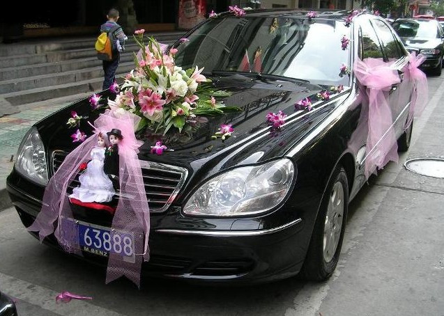 上海租车\/婚车租赁\/10款奔驰s600(贴标)婚车出