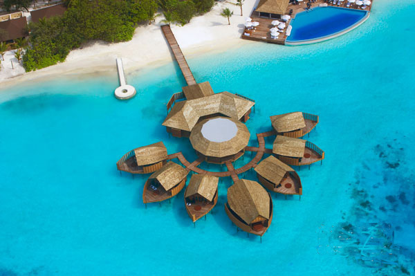 马尔代夫莉莉岛lily beach resort酒店预定代理 蜜