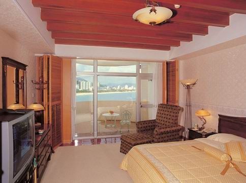 三亚酒店|大东海山海天度假酒店|高级海景双床